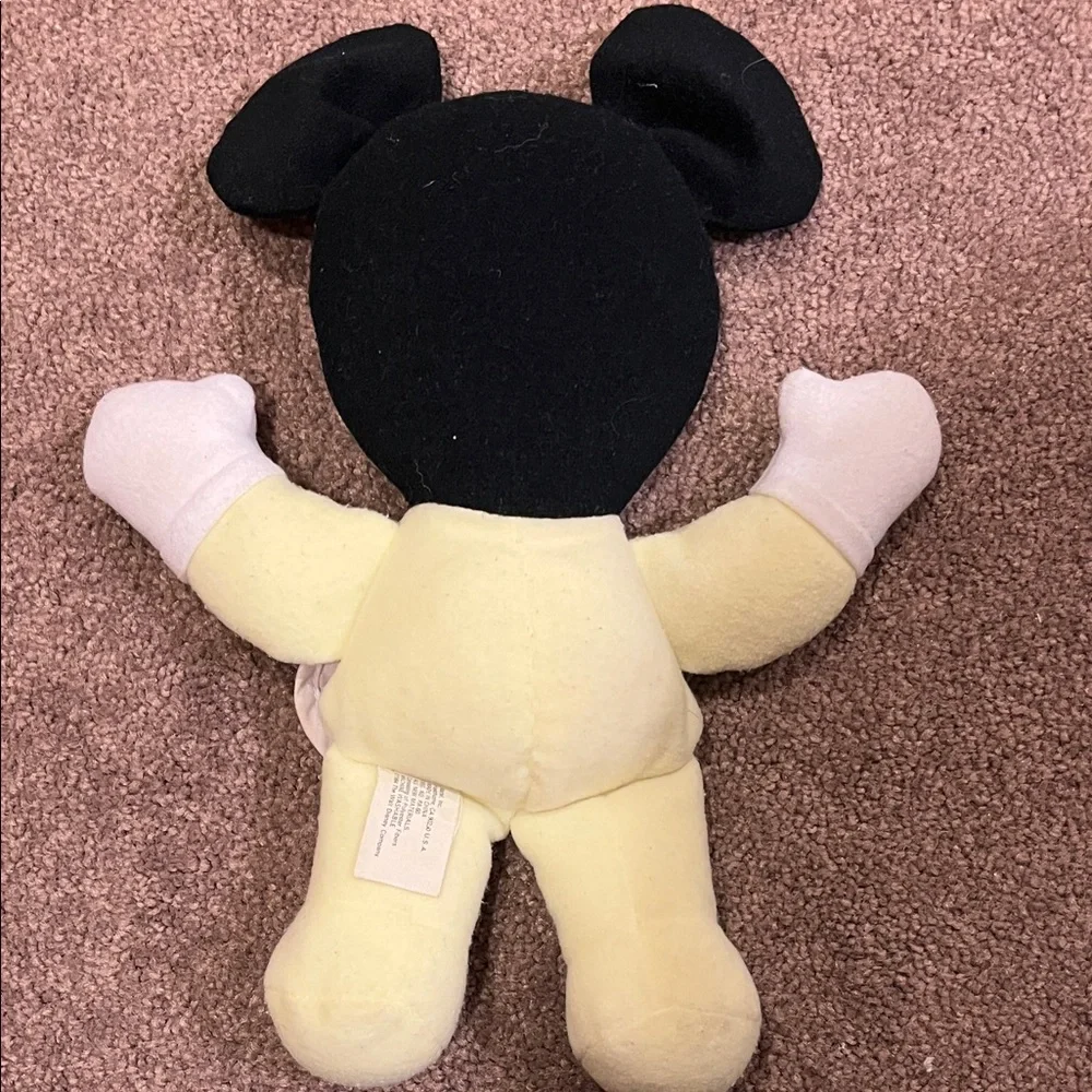 Vintage Disney baby Mickey Mouse Plush Toy